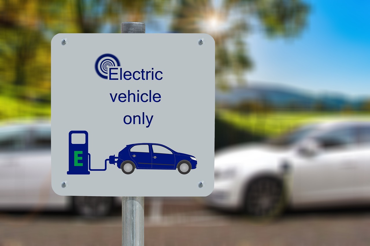Borne de recharge pour parking d'entreprise
